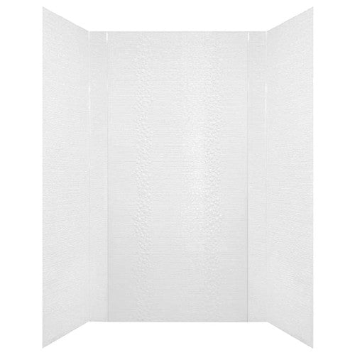 Cascade Shower Wall Tiles For Shower and Tub Surrounds | Glue Up Easy To Install | 3 Wall Set image 5