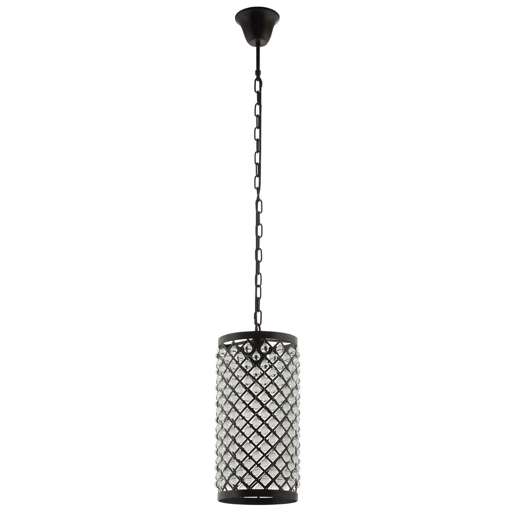 Reflect Glass and Metal Pendant | Ideal for Living Space, Bedroom, Kitchen, Dining room, Bathroom, Or Office image 1
