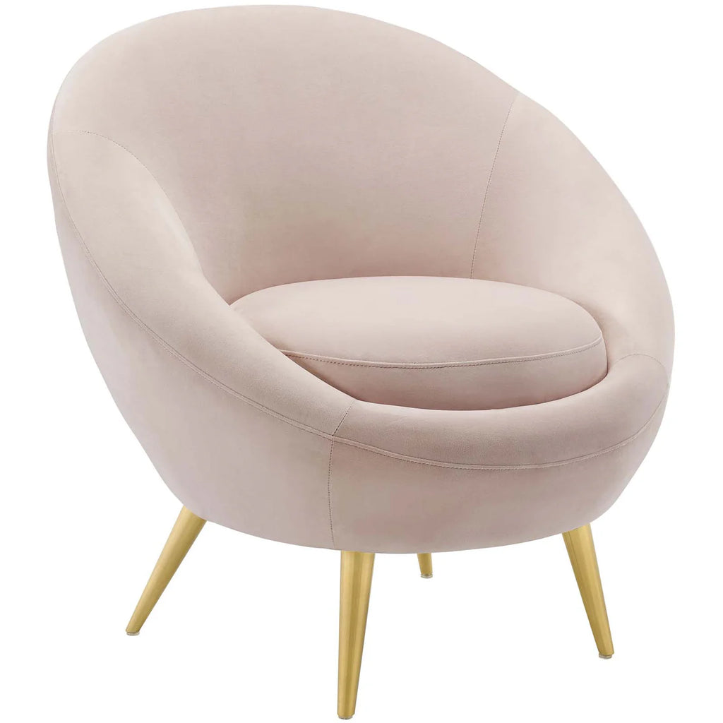 Circuit Pink Performance Velvet Accent Chair image 0