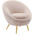 Circuit Pink Performance Velvet Accent Chair image 0