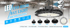 LED UFO High Bay Light | 90W - 240W | 4500K/5000K/5700K | 100-277VAC  | With Microwave Expansion Port 120° Or 90° | US Plug | CE, ETL, CETL, DLC Certified | Pack Of 2 image 1