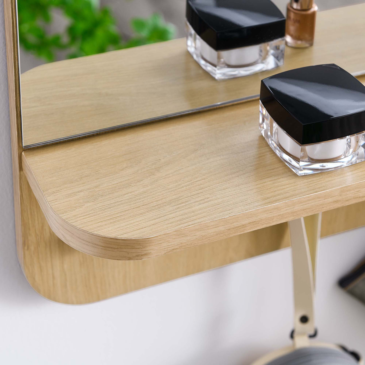 Lumina Mirror in Walnut And Oak Color Options | Pack of 4 image 1