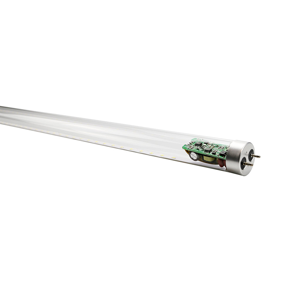 LED T8 Glass Tube | 18 Watt | 2700 Lumens | 5000K or 6500K Option | 120-277V | 4 FT | Clear Lens | Type A+B | Single &amp; Double Ended Power | UL &amp; DLC Listed | Pack Of 25 image 4