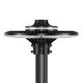 LED Post Top Pole Light with Dusk to Dawn Photocell, 60W/80W/100W/120W/150W/200W Options, 3000K/4000K/5000K CCT Tunable, LED Garden Area Lights for Pathway IP65 Waterproof image 0