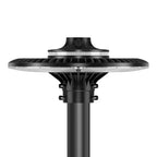 LED Post Top Pole Light with Dusk to Dawn Photocell, 60W/80W/100W/120W/150W/200W Options, 3000K/4000K/5000K CCT Tunable, LED Garden Area Lights for Pathway IP65 Waterproof image 0