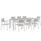 Maine 9-Piece Outdoor Patio Dining Collection image 8