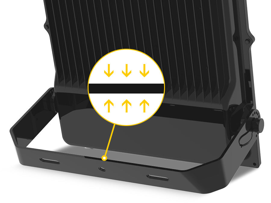 240W & 300W LED Flood Light | 5000K | IP65 Outdoor Lighting with 6kV Surge Protection image 5