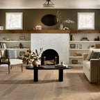 Americana Oak | Repel Collection | Anthem Shade | White Oak | Real Hardwood | Water Resistant | 2 mm Veneer Thickness | 22.14 Sq. Ft. Per Carton | Wire Brushed Texture image 0