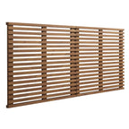 Render Wall Mount Headboard| Particleboard with Smooth Wood Grain Laminate | Twin, Queen &amp; King Sizes | Charcoal, Oak &amp; Walnut Color Options image 7