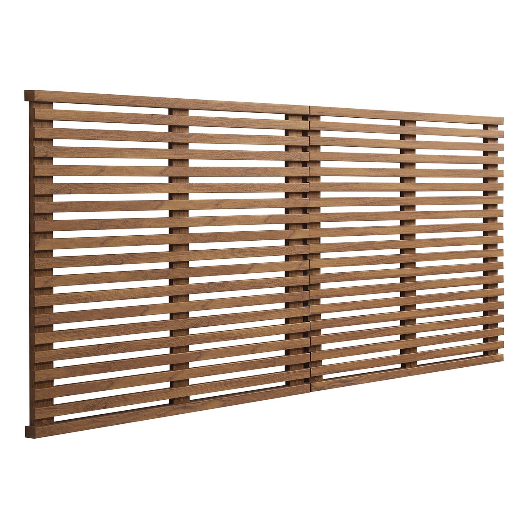 Render Wall Mount Headboard| Particleboard with Smooth Wood Grain Laminate | Twin, Queen &amp; King Sizes | Charcoal, Oak &amp; Walnut Color Options image 7