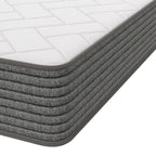 8" Queen Size Mattress | 7.2" Bonnell Coil System | Robust Support With 0.4" Plush Cushioning Foam Layer | Pack of 2 image 18