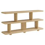 Lyle 2-Tier Sculptural Bookshelf image 1