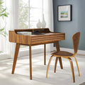 Writing Desk in Walnut Finish image 0
