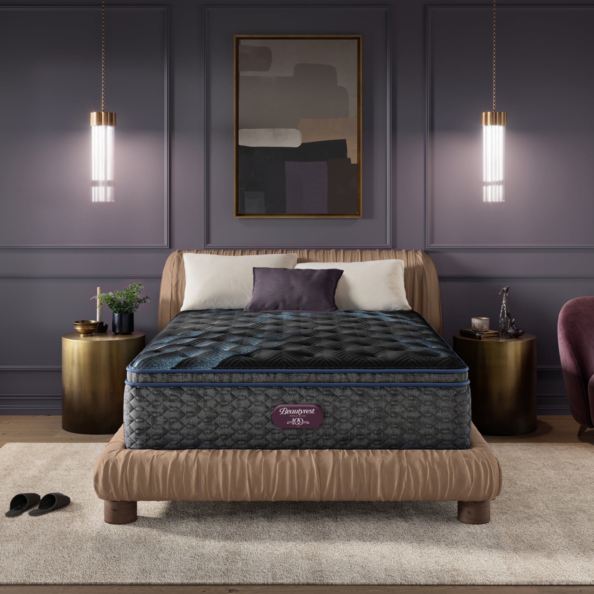 Beautyrest® Hybrid Mattress | World Class Series | 1000 Density Pocketed Coil® Technology | Premier Individualized Support | Motion Separation | Responsive Pressure Relief | CertiPUR-US® Certified | 10-Year Limited Warranty | 100-Night Trial image 11