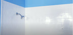 Subway Shower Wall Tiles For Shower and Tub Surrounds | Glue Up Easy To Install | 3 Wall Set image 4