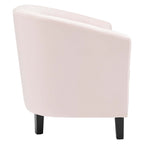 Prospect Channel Tufted Performance Velvet Loveseat in Pink image 7