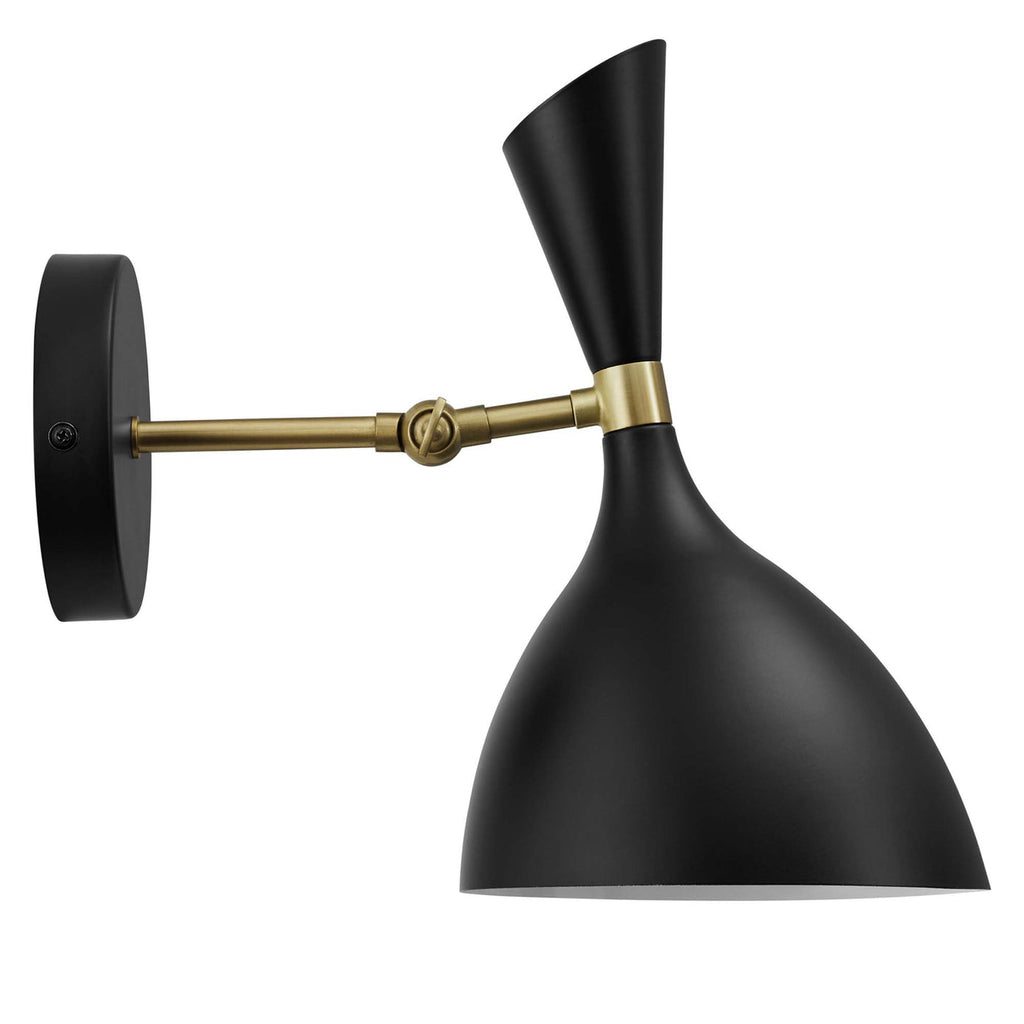 Adjustable LED Wall Sconce Lights in Black image 4