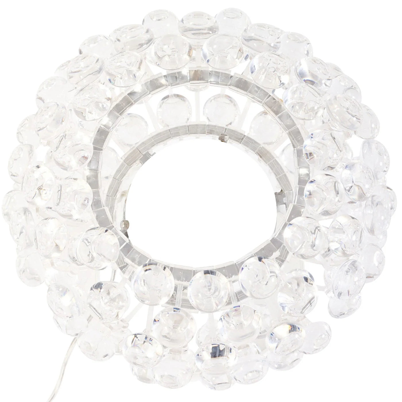 Halo Clear Glass Table Lamp | Pack of 2 image 2