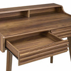 Render Walnut-Finished Writing Desk image 5