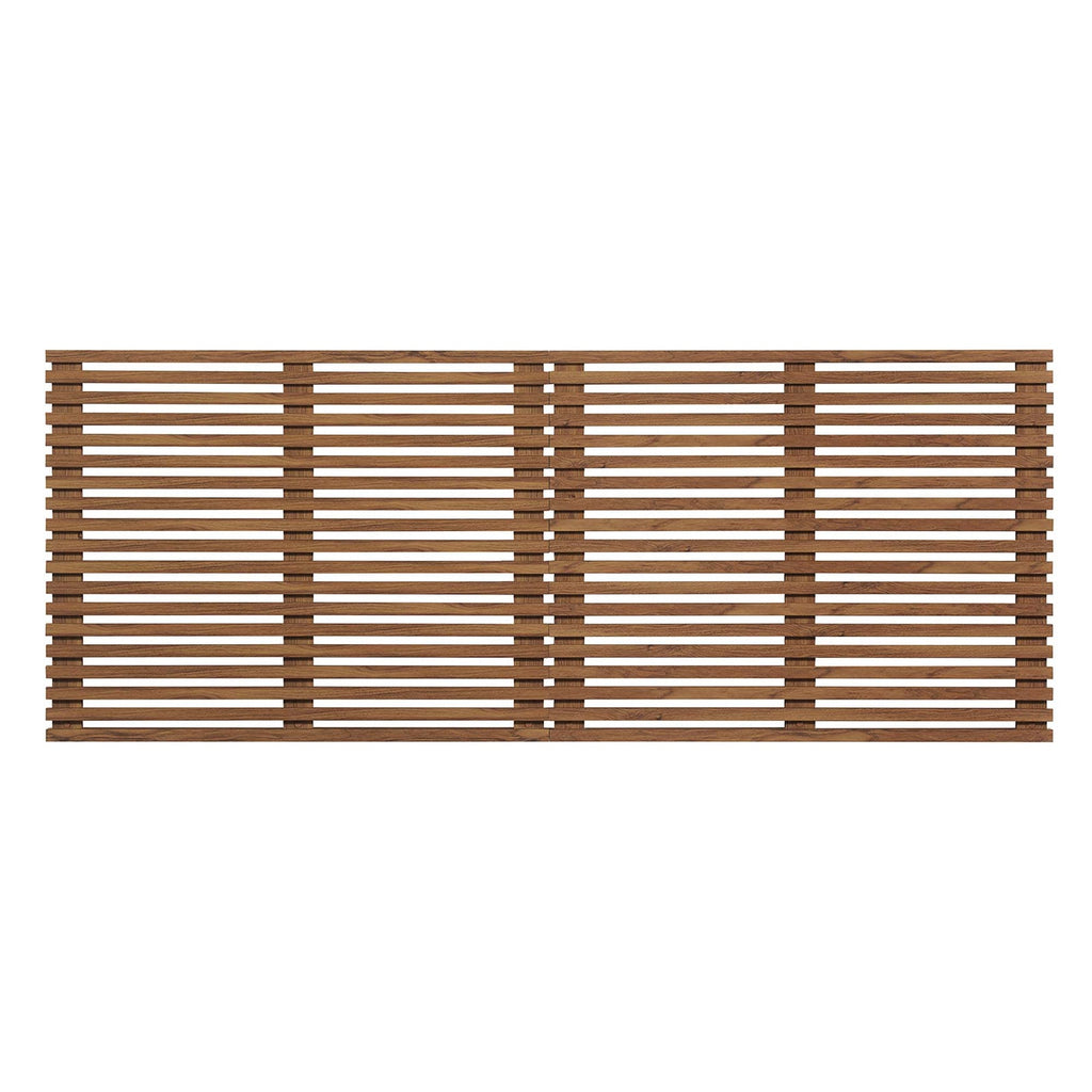 Render Wall Mount Headboard| Particleboard with Smooth Wood Grain Laminate | Twin, Queen &amp; King Sizes | Charcoal, Oak &amp; Walnut Color Options image 1