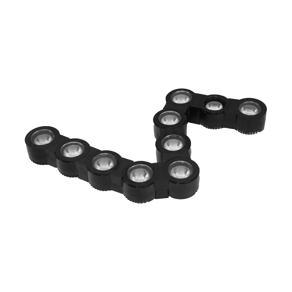 Flexible Chain Type LED Architectural Wall Washer Light | 48W/m | 3000K | 3704 lm/m | 30° Beam | IP66 Rated | 0-10V Dimmable | UL Listed | 5-Year Warranty image 1