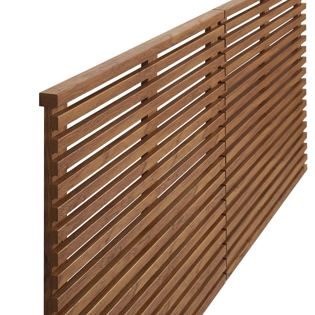 Render Wall Mount Headboard| Particleboard with Smooth Wood Grain Laminate | Twin, Queen &amp; King Sizes | Charcoal, Oak &amp; Walnut Color Options image 2