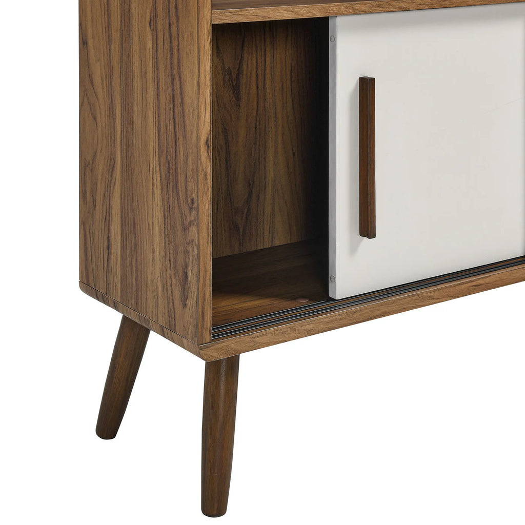 Transmit 59” Bookcase with Sliding Panel Doors image 14