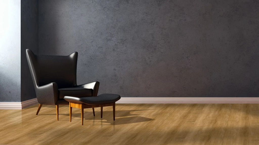 5 mm SPC Vinyl Flooring | 7" X 48" Plank | 1 mm IXPE Padding Attached | 22 Mil Wear Layer Plus 6 Mil UV Layer | Click Lock Installation | Nobla Fortika Series 1301 | Fire Resistant | FloorScore® Certified | 1 Box (10 Planks) image 2