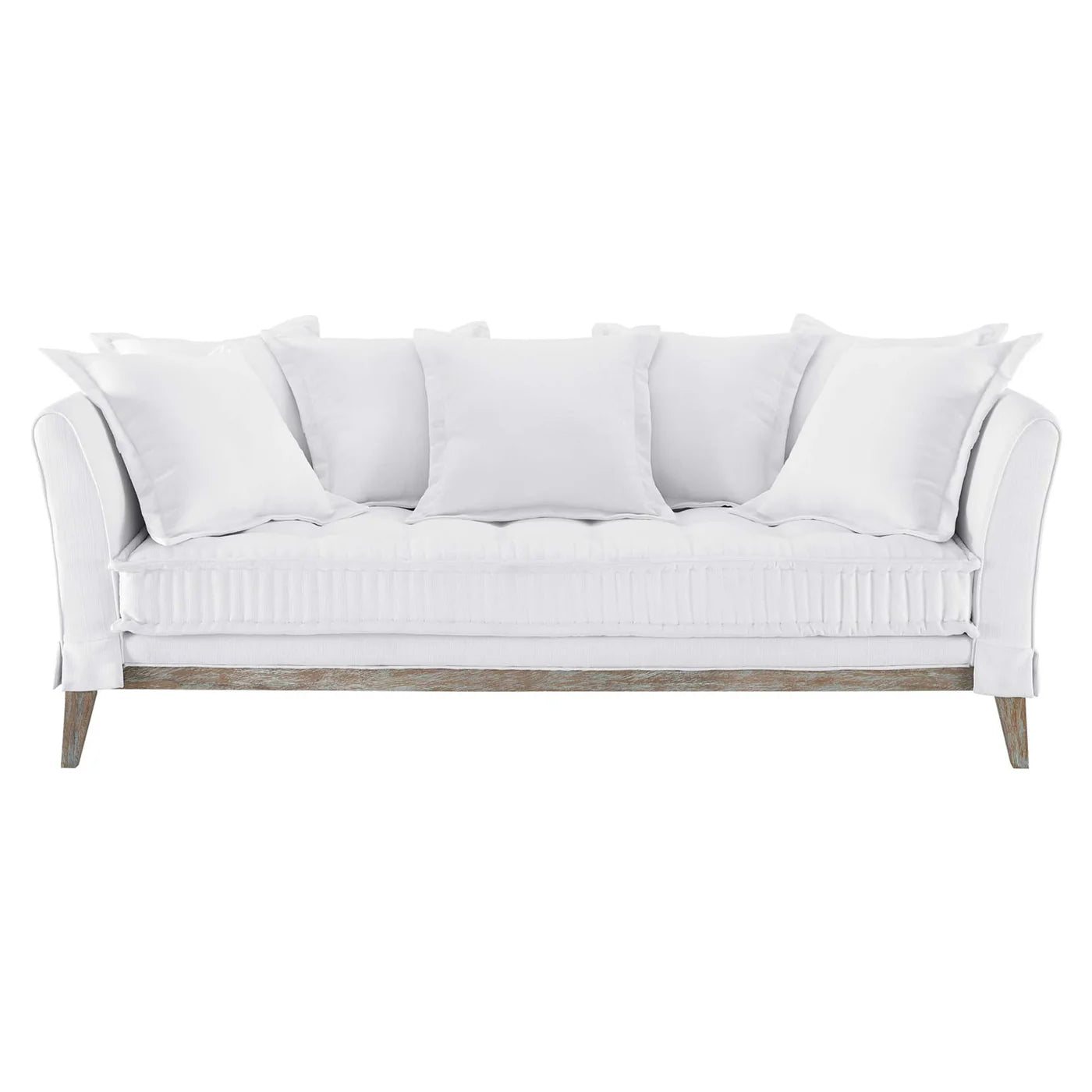 Rowan Light Gray Fabric Sofa image 4