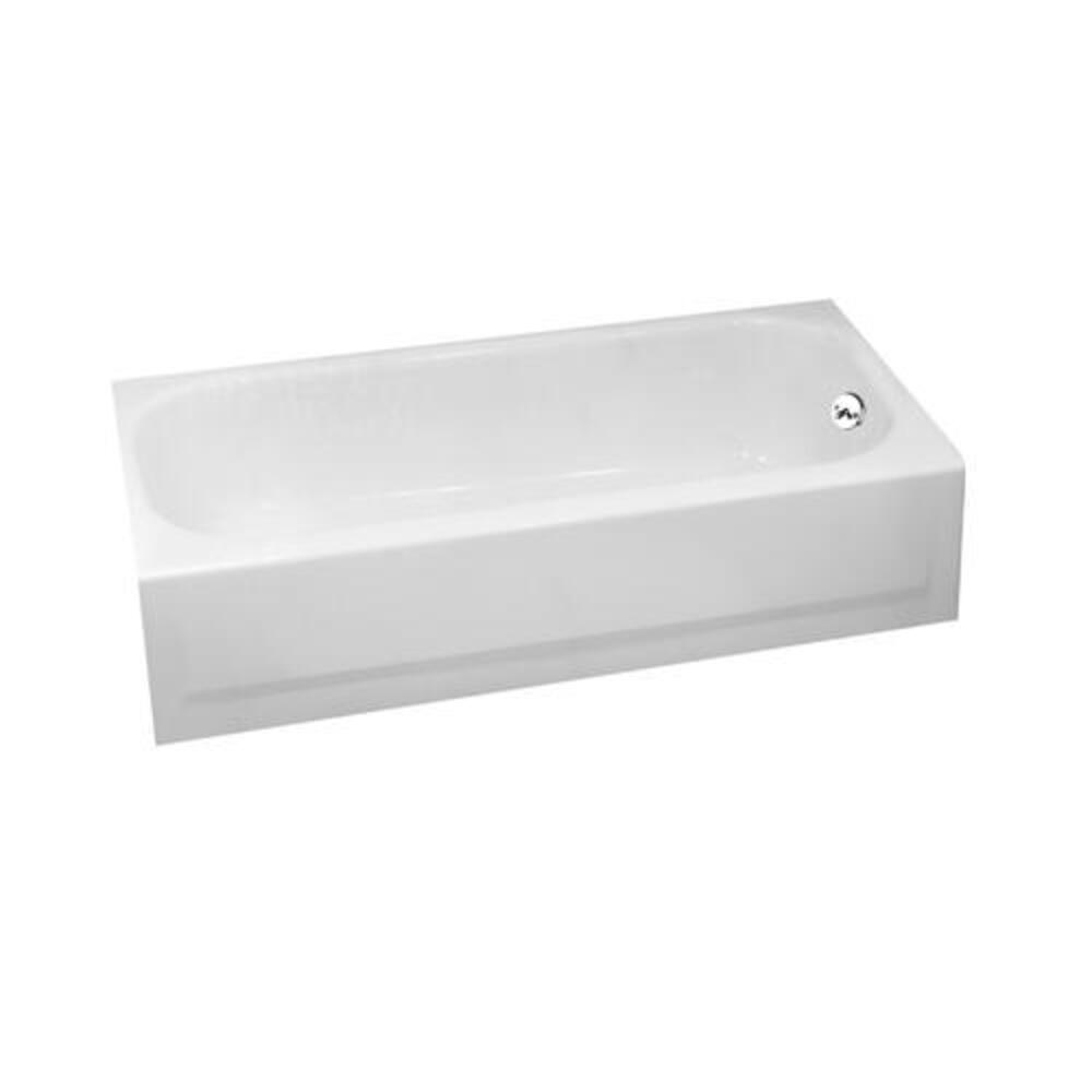 Briggs UltraCAST 60"W x 30"D x 14-1/4"H Bathtub | Liberty Series | Left Or Right Drain Location Options | White, Biscuit Or Bone Color Options | Made Of UltraCAST Material | Lifetime Warranty image 2