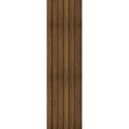 Large Slats Polystyrene Wood Slat Walls 112 in x 9 1/2 in - (Pack of 10) / 73.5 sqft image 8
