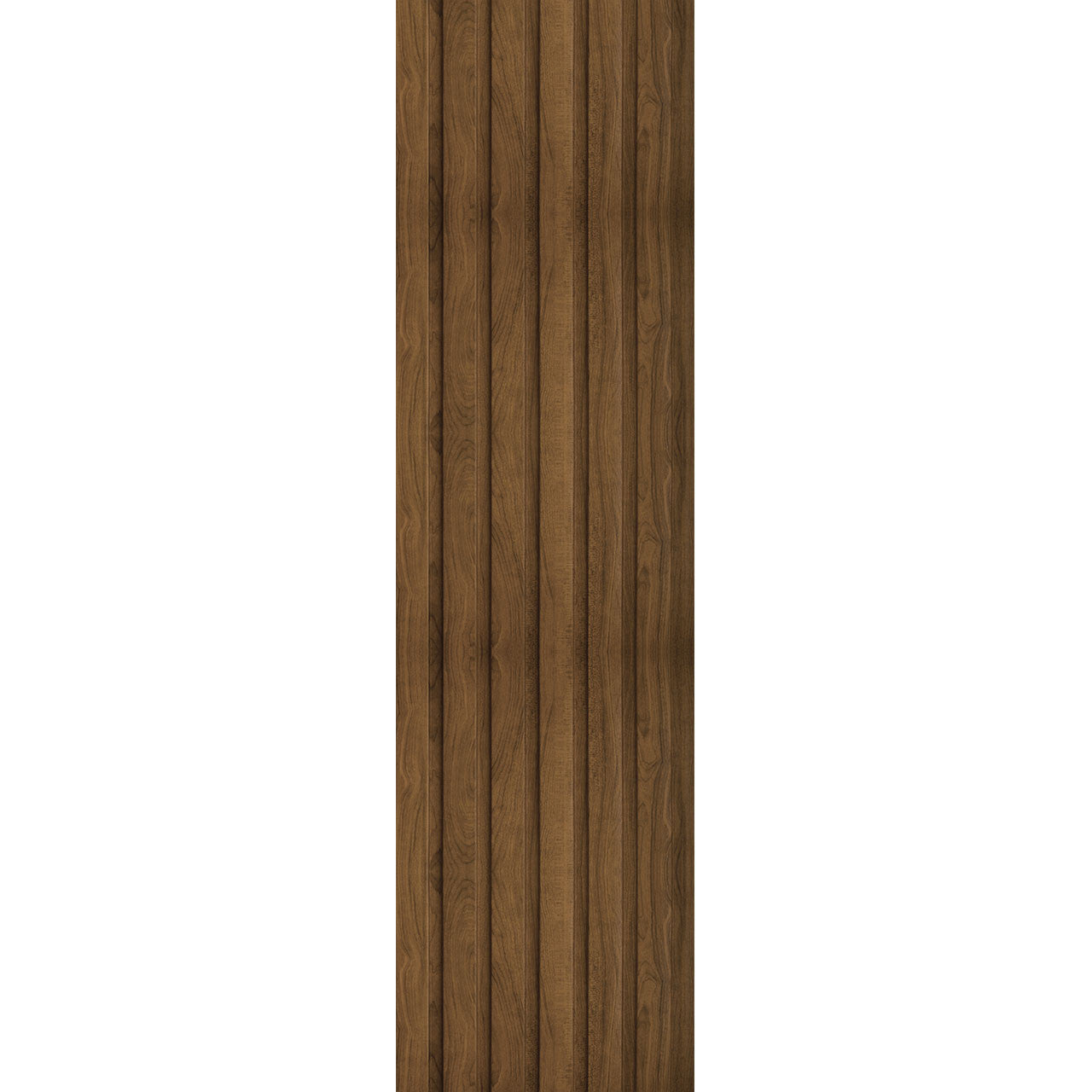 Large Slats Polystyrene Wood Slat Walls 112 in x 9 1/2 in - (Pack of 10) / 73.5 sqft image 8