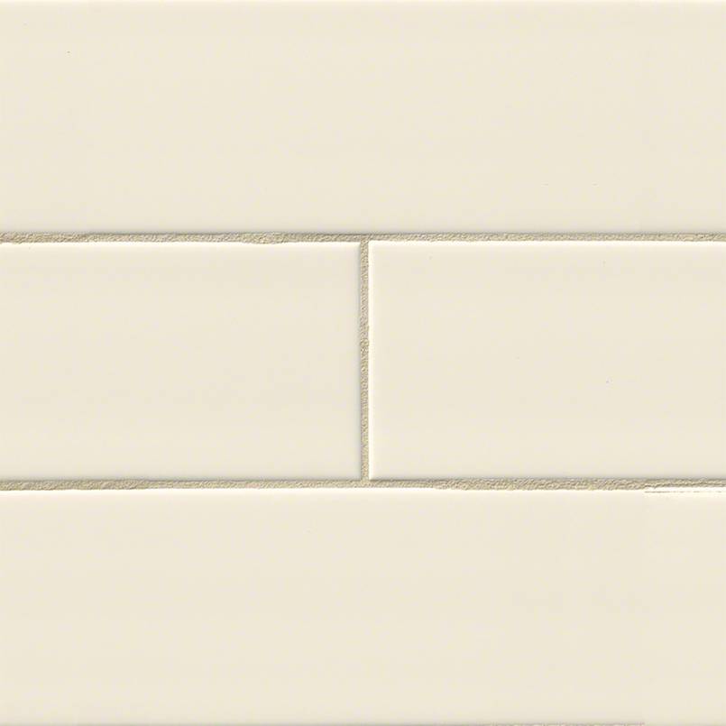 4 X 16 Almond Glossy Subway Tile | Wall Tile | Backsplash Tile | Ceramic | Greenguard Gold, USGBC/LEED | 20 Pieces Per Box image 0
