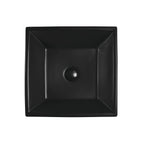 Tuscany 6-1/2"W x 16-1/2"D Ceramic Rectangular Bathroom Vessel Sink | Matte Black & Matte Gray Color Options | Aria Series | Premium Quality Ceramic Construction | Elegant Modern Style Design image 2