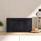 Magic Chef 1.1 Cu. Ft Countertop Microwave | 1000 Watt | Black with Gray Cavity Or Stainless Steel Color Options | Digital Display | 6 Auto Cooking Modes | Child Lock | Auto Defrost Modes image 3
