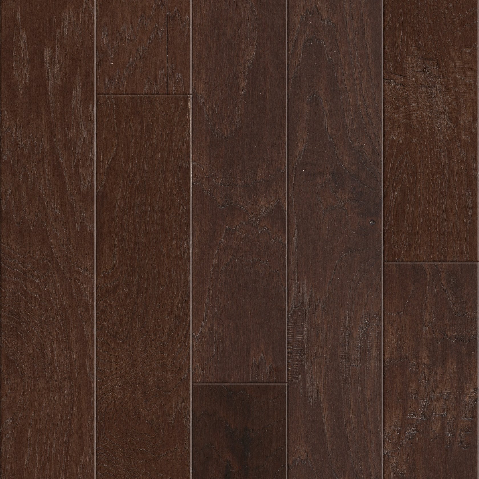 Grant Grove Mixed Width | Epic Plus Collection | Three Rivers Shade | Hickory | Real Hardwood | Repel - Water Resist | 1.2 mm Veneer Thickness | 34.96 Sq. Ft. Per Carton image 2
