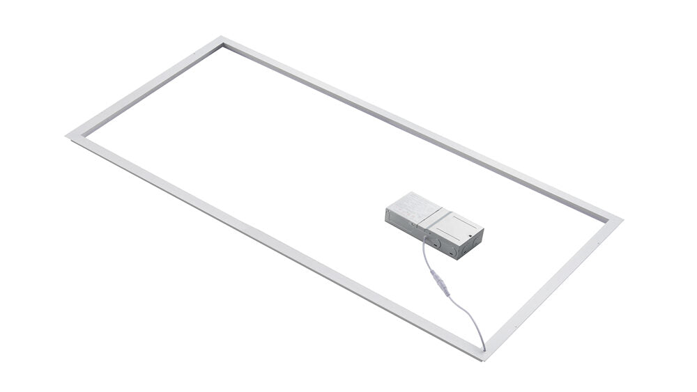 LED Frame Light / T-Bar Light | 2FT X 2FT - 20W/30W/40W | 2FT X 4FT - 40W/50W/60W | Wattage Tuneable | 3000K/3500K/4000K/5000K/6500K CCT Tuneable | 0-10V Dimmable | DLC Premium, ETL | Pack of 4 image 0