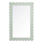 Rectangle Wall Mirror | Emmeline Scalloped Series | Pack Of 3 image 3
