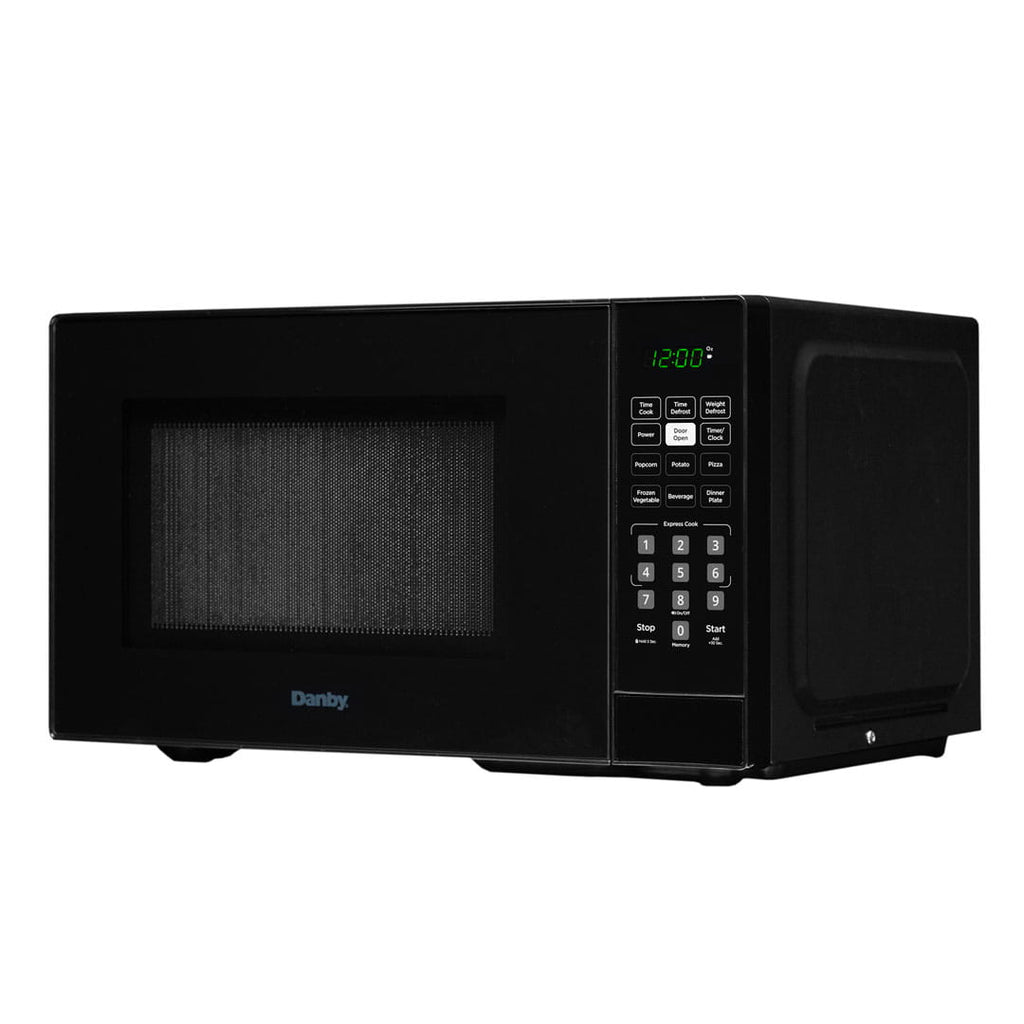 Countertop Microwave 900W Black | 0.9 Cu-Ft | Compact Kitchen Microwave image 2