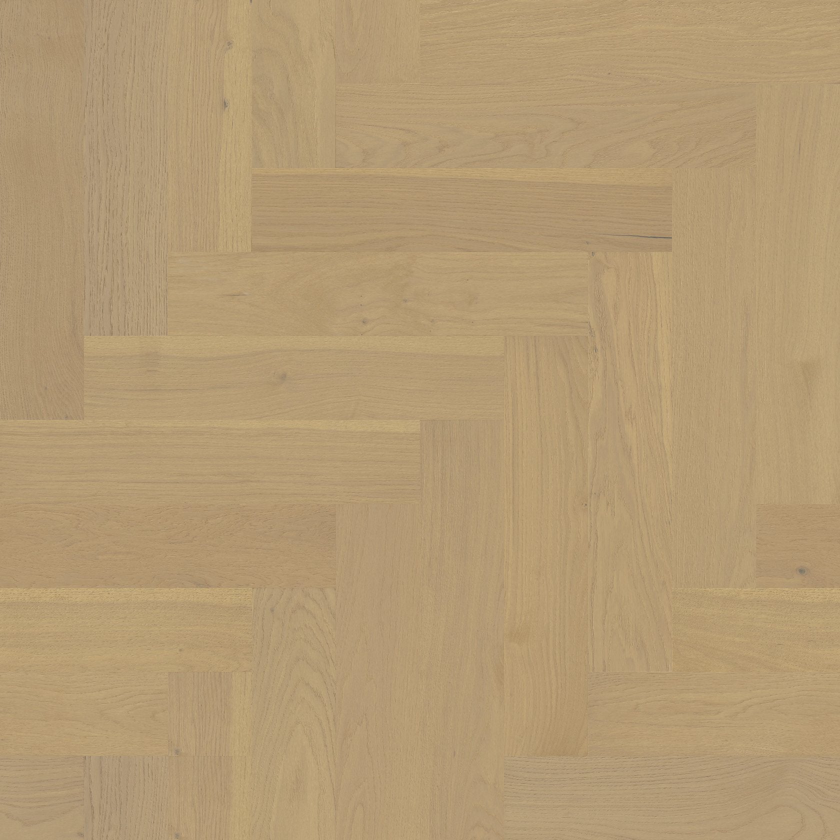Empire Oak Herringbone | The Gallery Collection | Carnegie Shade | White Oak | UV Aluminum Oxide Finish | 1.2 mm Veneer Thickness | 27.9 Sq. Ft. Per Carton image 3