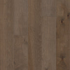 High Plains 6 3/8 | Repel Collection | Nomadic Shade | Hickory | Real Hardwood | Water Resistant | Scuff Resistant | 1.2 mm Veneer Thickness | 30.48 Sq. Ft. Per Carton | Wire Brushed Texture image 2