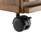 Render Walnut Wood File Cabinet image 5
