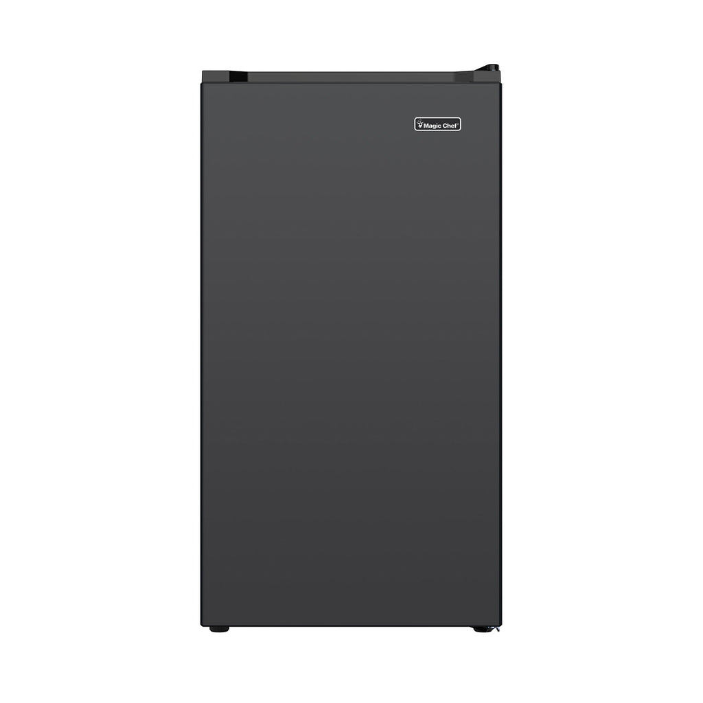 Magic Chef 3.2 Cu Ft Mini Refrigerator Without Freezer | Black Color | Energy Star Qualified | 5 Year Warranty On Compressor | 3 Fresh Food Glass Shelves | Reversible Door image 10