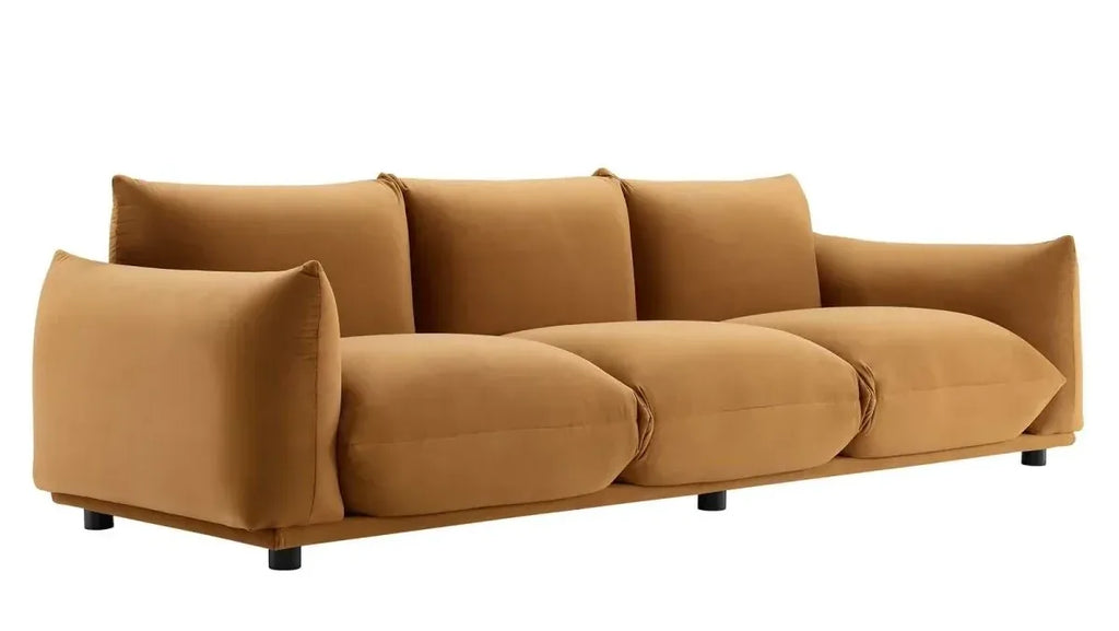 Copious Velvet Sofa with Performance Fabric Upholstery image 3