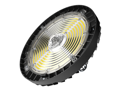 100 - 240 Wattage Tuneable LED UFO High Bay Light | J12 Series | CCT Tuneable 3000K/ 4000K/ 5000K | 14000 Lumens - 33600 Lumen Options | ETL & DLC 5.1 Listed | Pack of 2 image 0