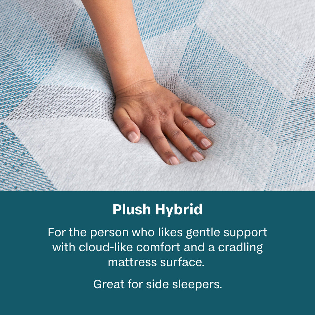 Beauty Sleep Dream Weaver 12.5" Hybrid Plush Mattress | Beautyrest® Pocketed Coil® Technology | AllCool™ Gel Memory Foam | Contouring Pressure Relief | CertiPUR-US® Certified | 10-Year Limited Warranty | 100-Night Trial image 3