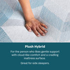 Beauty Sleep Dream Weaver 12.5" Hybrid Plush Mattress | Beautyrest® Pocketed Coil® Technology | AllCool™ Gel Memory Foam | Contouring Pressure Relief | CertiPUR-US® Certified | 10-Year Limited Warranty | 100-Night Trial image 3