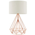Elegant Rose Gold Table Lamp – “Precious” Style image 0