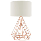 Elegant Rose Gold Table Lamp – “Precious” Style image 0