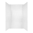 Wavation Shower Wall Tiles For Shower and Tub Surrounds | Glue Up Easy To Install | 3 Wall Set image 4